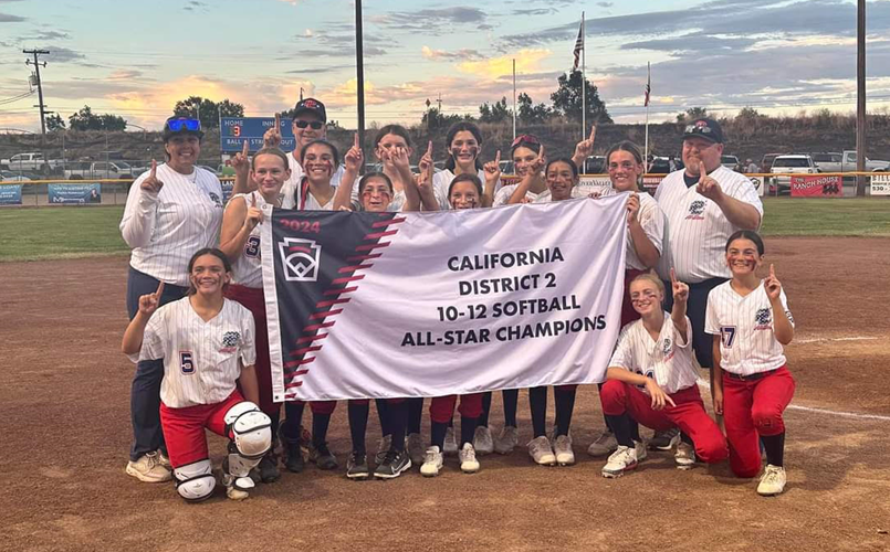 2024 Softball Majors All-Stars District 2 Champions